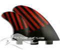 FCS Fins HI-1<br/>(Thruster & Quad)<br/>(Harley Ingleby Signature Fins)