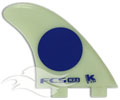 FCS Fins K2.1 (Dot Fin)<br />Glass Flex - Right Side Fin