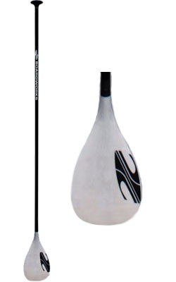 Boardworks SUP Paddle<br/ >(1 Piece Fiberglass w/ Dynal 8.25" Blade)