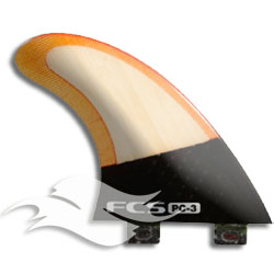 FCS PC Series Fins <br /> (NEW Bamboo!) <br/> (PC3 PC5 PC7)