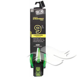 Ocean & Earth One Piece Leash<br/>9ft. Premium Longboard (Multiple Colors)