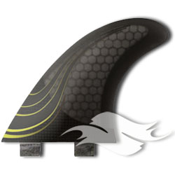 Kinetik LE-3 Luke Egan Fins<br/>FCS Compatible - Carbo Tune