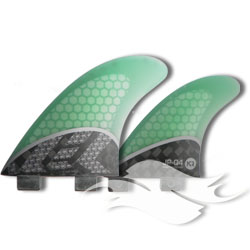 Kinetik JP-5 Joel Parkinson Fins<br/>FCS Compatible - Stealth
