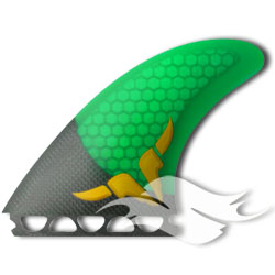 Kinetik OC-10 Occy Fins<br/>Futures Compatible - Carbo Tune