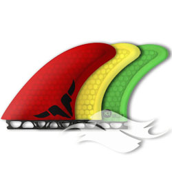 Kinetik OC-10 Occy Fins<br/>Futures Compatible - Ultra Core<br/>(Multiple Colors)