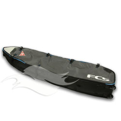 FCS Mega 5 Travel Surfboard Bag <br /> w/ Wheels - Shortboard