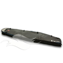FCS: Double Travel Surfboard Bag <br />w/ Wheels - Longboard