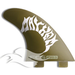 FCS Fins GMB-5<br/>Green Flex <br/>(Thruster)