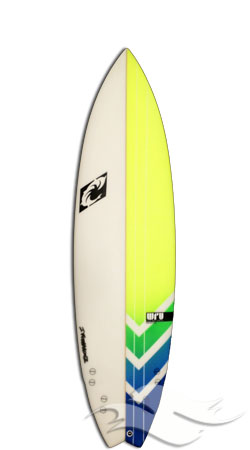 WRV 6ft. 4in. Rockfish <br/> Blue/Green/Yellow Half & Half