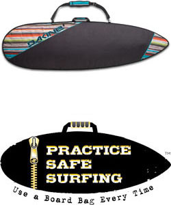 Dakine Surfboard Day Bag<br/>Daylight Deluxe - Shortboard<br/>(All Sizes/Colors)