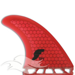 Future Fins TP1 <br /> Red Hex - Right Side Fin