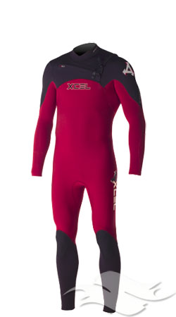 Xcel Infiniti Comp. X2 Wetsuit - Chest Zip<br/>(3/2 & 4/3 Multiple Colors)