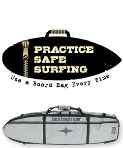 Destination Surf<br/>Wheeled Triple Travel Shortboard Coffin