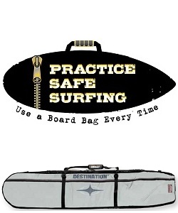 Destination Surf<br/>Wheeled Triple Travel Longboard Coffin