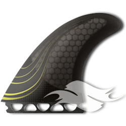 Kinetik LE-3 Luke Egan Fins<br/>Futures Compatible - Carbo Tune