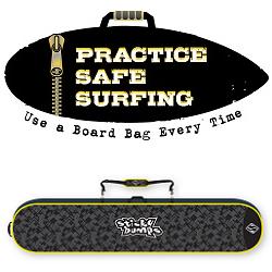Sticky Bumps Double Travel <br/> Surfboard Bag - Longboard