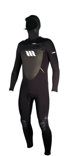 West Wetsuits - Lotus 4/4 <br/> Hooded Chest Zip