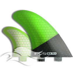 FCS Fins MR TFX Twin<br/>(Performance Core or Glass)