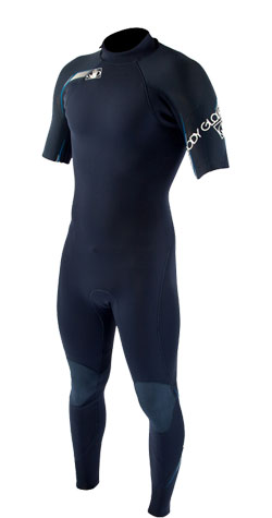 Body Glove - Vapor 2/2<br/>Short Arm<br/>(Back & Slant Zip)