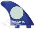 FCS K2.1 Fin Blue Composite - Right Side Fin