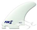 Fin-S AM1 Fins - Hi-Per Resin White Thruster
