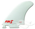 Fin-S TV1 Fins - Hi-Per Resin White Thruster