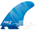 Fin-S S3 Fins - Honeycomb Blue Thruster