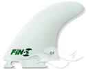 Fin-S Q1 Fins - Hi-Per Resin White Quad