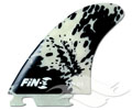 Fin-S TV1-DS Fins - Honeycomb White Splash Thruster