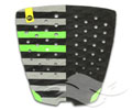 Kinetik Racing Traction Pad <br/ >Two Track - Neon Green/Black