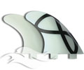 FCS Q-7Xs Quad Fin Set