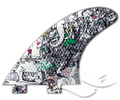 3D Fins Moonrakerr 7.0 Large - Elephant Girl</br>FCS Compatible<br/>(Tri-Fin Set)