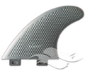 3D Fins Moonrakerr 5.0 Medium - Platinum</br>FCS Compatible<br/>(Tri-Fin Set)