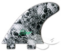 3D Fins Moonrakerr XS<br/>Grom - Skull Duggery</br>FCS Compatible<br/>(Tri-Fin Set)