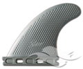 3D Fins Moonrakerr XS Grom - Platinum</br>Futures Compatible (Tri-Fin Set)