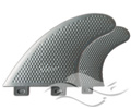 3D Fins Moonrakerr<br/>Quad - Platinum</br>FCS Compatible