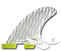 FCS II Carver Quad Rears<br/>PC Carbon