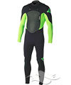 Xcel Infiniti X1 Wetsuit<br/>3/2 Over the Head<br/>Chest Zip - Lime