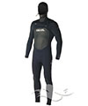 Xcel Revolt X2 Wetsuit<br/>5/4 Hooded Chest Zip - Black