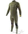 Body Glove Vapor X: 3/2 Back Zip - Ivy Green