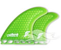 Future Fins - Stamps Quad Green Hex