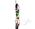 Prolite 5ft. 6in. Comp. Leash<br/>Clear Neon Pink w/Black Core