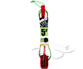 Prolite 5ft. 6in. Comp. Leash Neon Green w/Red Cuff