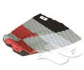 Ocean Earth Surfboard Traction Pad: <br/ > Hack - Red