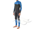 Billabong Foil Wetsuit - 302 Chest Zip Ocean