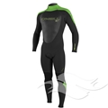O'Neill Epic Wetsuit - 3/2 Back Zip-Black/Black DayGlo
