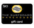 The Surfboard Warehouse Gift Card - $10.00