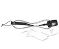 Creatures of Leisure 10ft. Longboard Pro Leash - Black/Clear