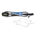 Dakine 9ft. Kainui<br/>Longboard Calf. Leash Black/Clear