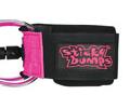 Sticky Bumps 6ft. Day Glo Comp. Leash - Pink